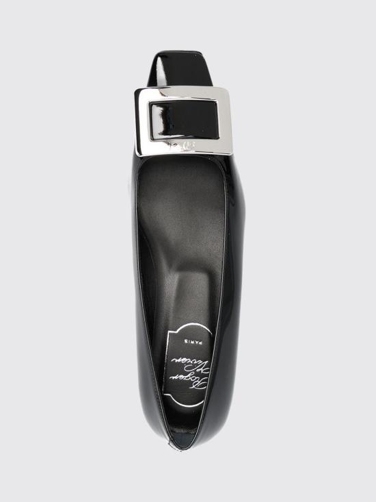 26FW 로저비비에 플랫 슈즈 RVW00700920D1P B999 Black - ROGER VIVIER