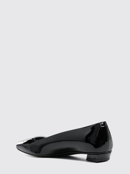 26FW 로저비비에 플랫 슈즈 RVW00700920D1P B999 Black - ROGER VIVIER