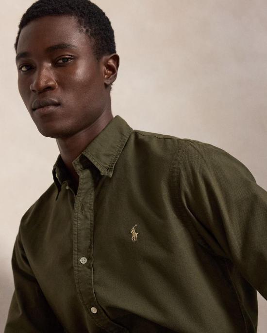  폴로 랄프로렌 셔츠 710805564520 COMPANY OLIVE - POLO RALPH LAUREN