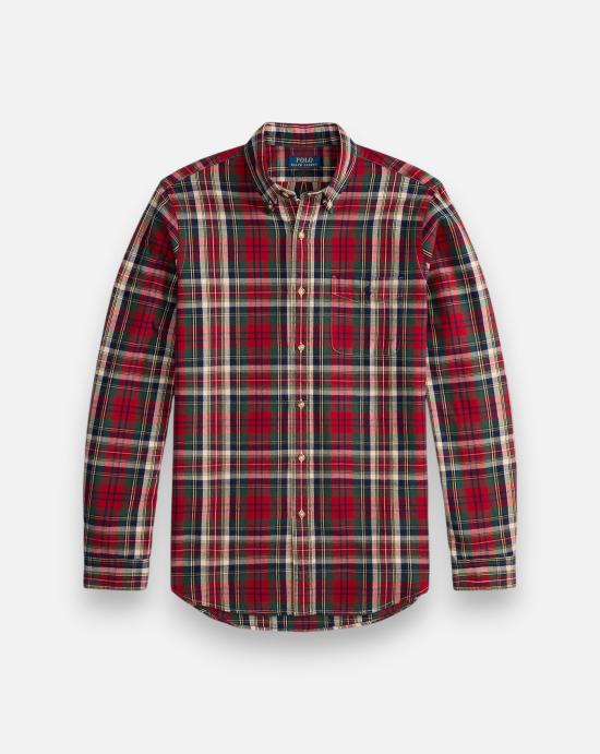  폴로 랄프로렌 셔츠 710B30242001 RED GREEN MULTI