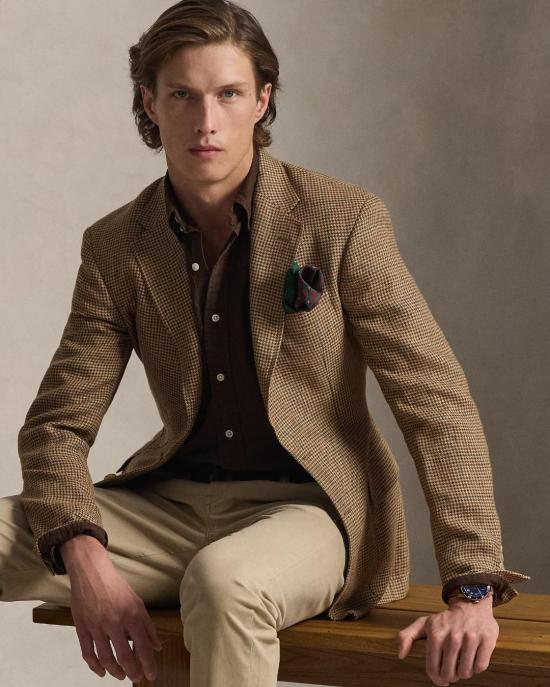  폴로 랄프로렌 셔츠 710805564519 NUTMEG BRWN BROWN - POLO RALPH LAUREN