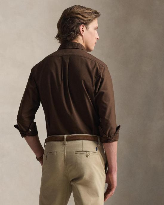  폴로 랄프로렌 셔츠 710805564519 NUTMEG BRWN BROWN - POLO RALPH LAUREN