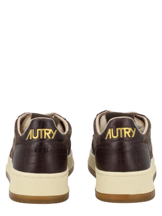 26FW 오트리 메달리스트 로우 레더 스니커즈 AULW CJ01 Brown - AUTRY