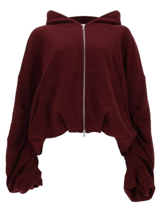 26FW 드리스 반 노튼 탑 131107 4612376 Burgundy