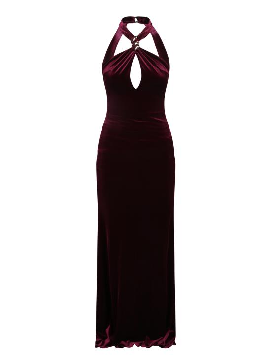 26FW 니사 롱 원피스 RS16826 BORDEAUX