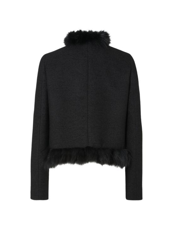 26FW 펜디 무스탕 FW5167 B1HGF0QA1 BLACK - FENDI