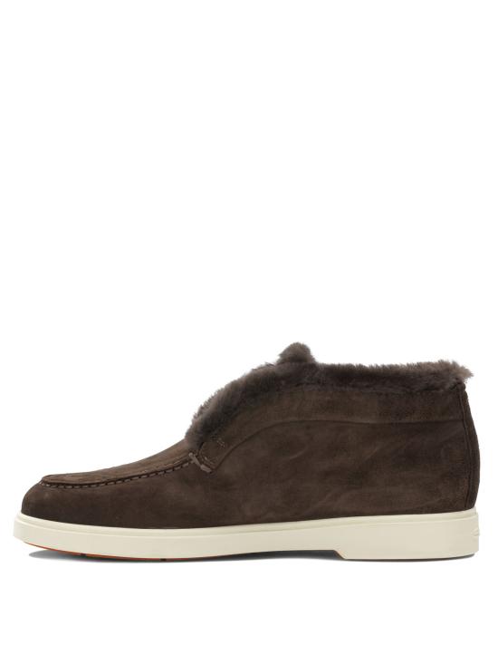 26FW 산토니 로퍼 WUYA58457TISAUOFT30T30 Brown - SANTONI
