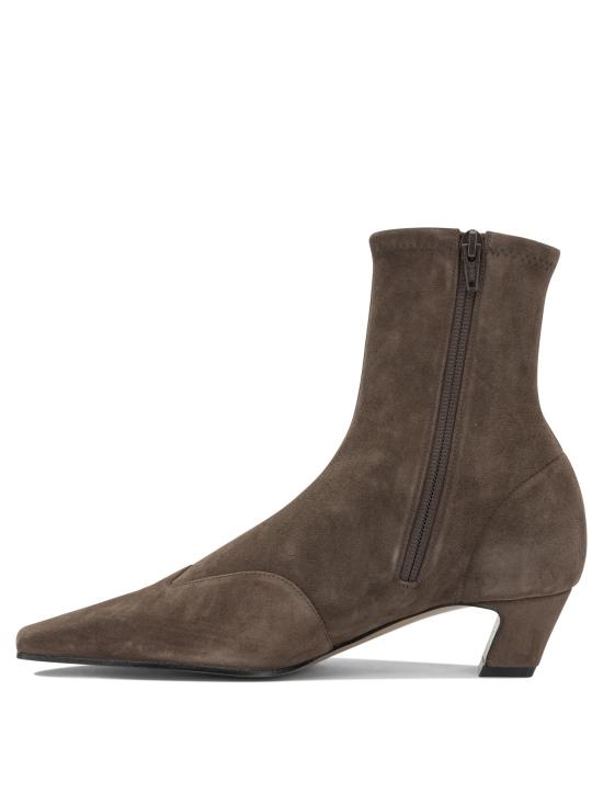 26FW 케이트 네바다 스트레치 로우 부츠 F1068 1047893 Brown - KHAITE