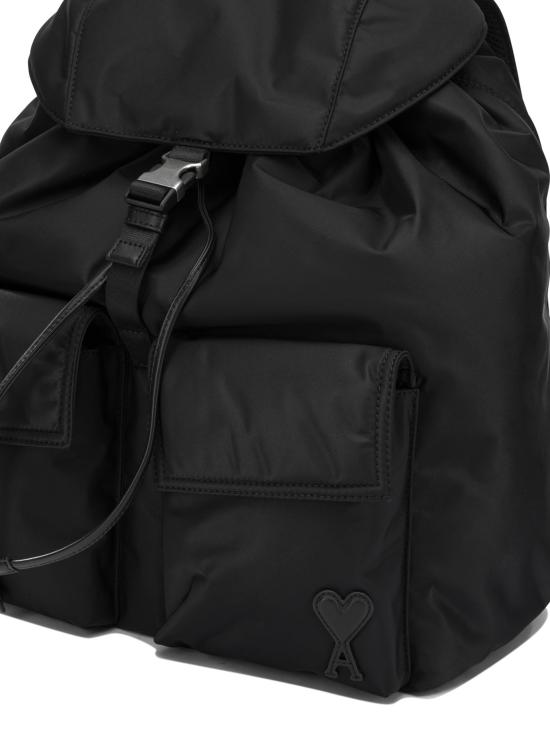 26FW 아미 백팩 ULL757 AW0001001 Black - AMI