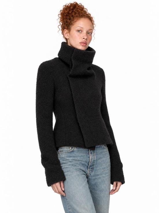26FW 릭 오웬스 의류 RP02F5712WPA 09 BLACK - RICK OWENS