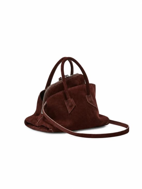 26FW 디 아티코 토트백 260WAH00063LBT007AA 850 LIGHT CHOCOLATE - THE ATTICO