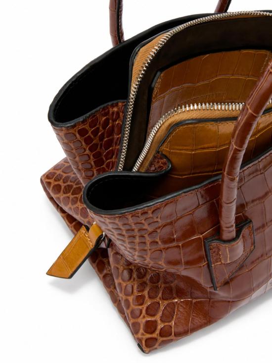 26FW 디 아티코 토트백 260WAH00063LBT155PR 490 SHADED BROWN - THE ATTICO
