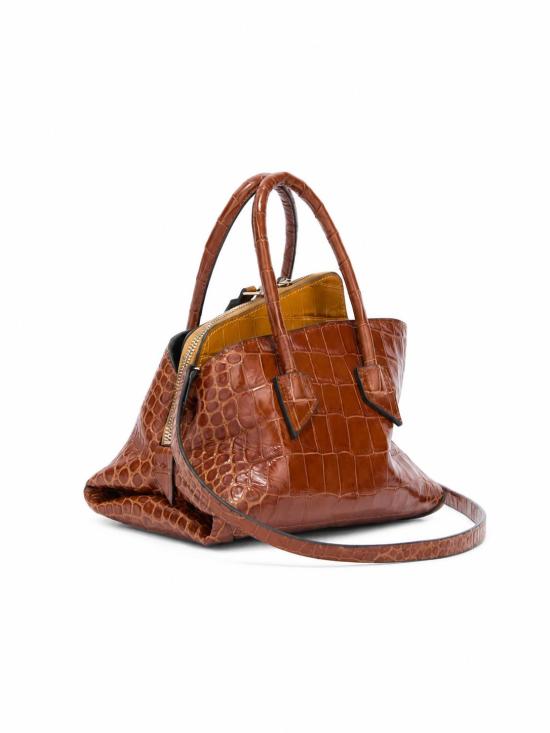 26FW 디 아티코 토트백 260WAH00063LBT155PR 490 SHADED BROWN - THE ATTICO