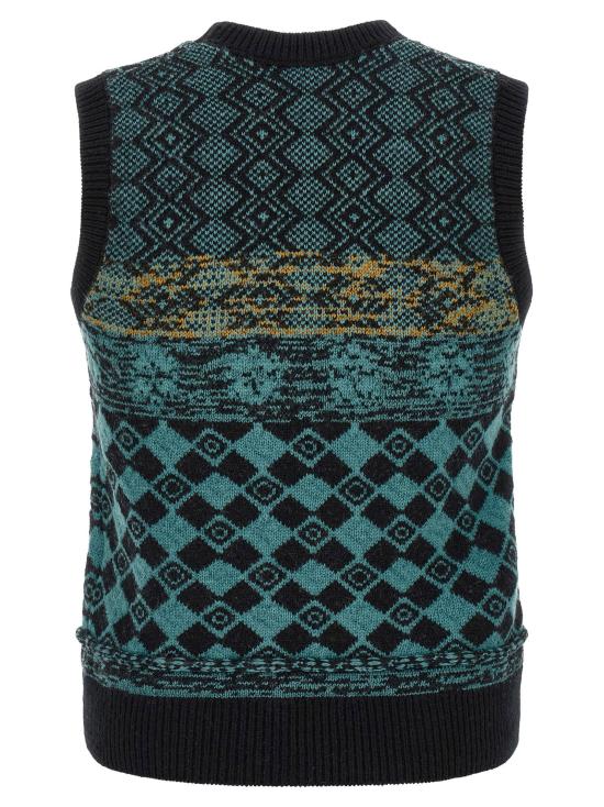 드리스 반 노튼 민소매 티셔츠 LD2620212234707900 TEAL - DRIES VAN NOTEN