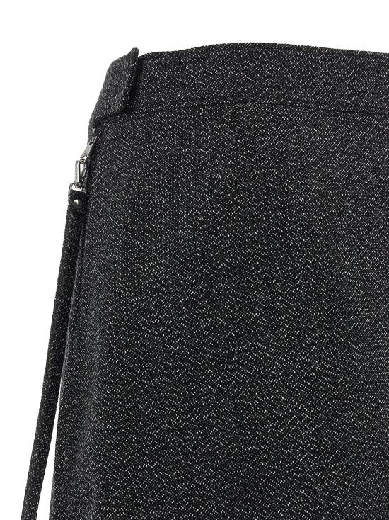  쿠레쥬 스커트 LD325CJU292WO01449901 CHARCOAL - COURREGES