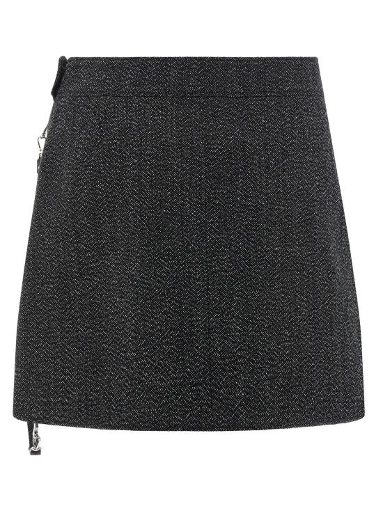 쿠레쥬 스커트 LD325CJU292WO01449901 CHARCOAL - COURREGES