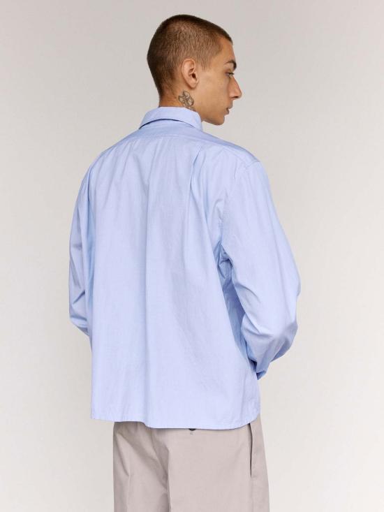  질샌더 셔츠 Jil Sander 코튼 필 아 필 - JIL SANDER