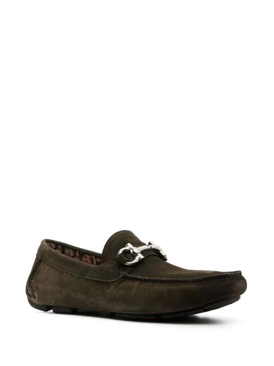  살바토레 페라가모 로퍼 페라가모 장식 드라이버 자동차 신발 블랙 - SALVATORE FERRAGAMO