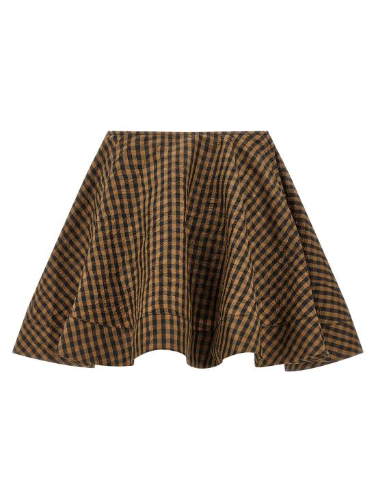  가니 스커트 LDA1090074925 BROWN - GANNI