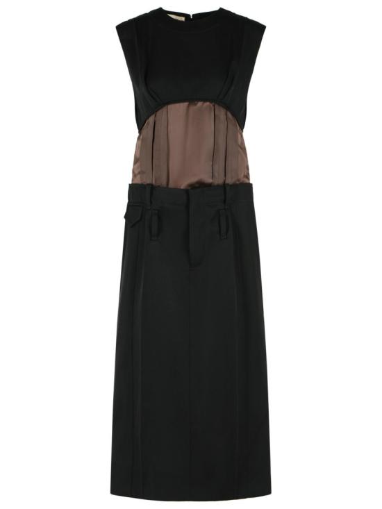 26FW 마르니 원피스 ABMA1624QU UTWA68 00N99 Black