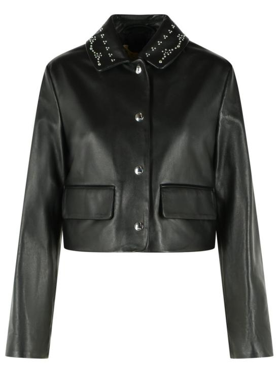 26FW 마르니 자켓 GIMX0345MX ULA772 00N99 Black