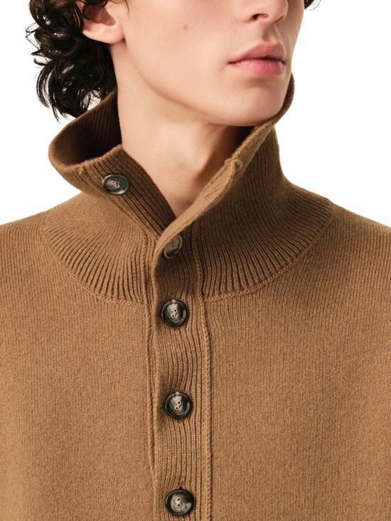 26FW 아미 니트웨어 UKS885KN0192280 Brown - AMI