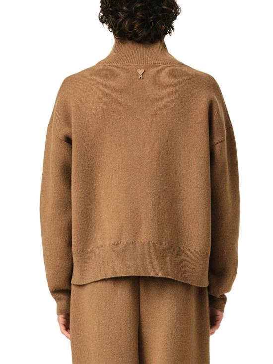 26FW 아미 니트웨어 UKS885KN0192280 Brown - AMI
