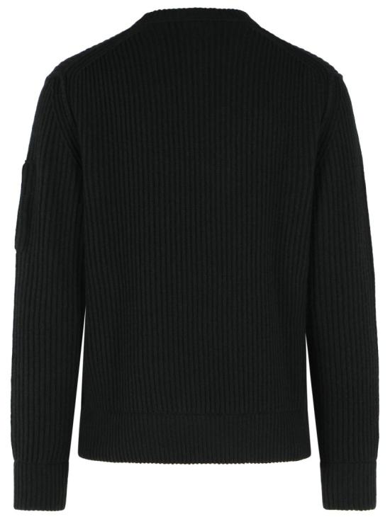 26FW 씨피 컴퍼니 니트웨어 21CMKN105A 110149A 999 Black - C.P. COMPANY
