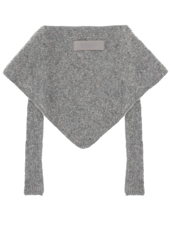  자크뮈스 르 샤를 그로 그레인 숄 ACU00669AK0 0227970 Grey - JACQUEMUS