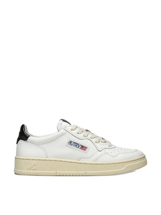 26FW 오트리 메달리스트 로우 레더 스니커즈 AULWLL22 White