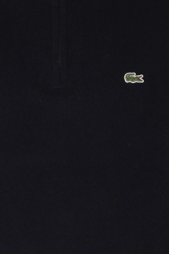 26FW 라코스테 방모 반집업 스웨터 AH3052 099 Black - LACOSTE