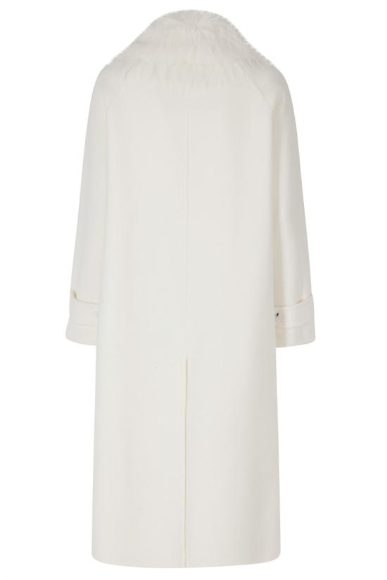 26FW 루루 드 세종 코트 YRSA 099 White - LOULOU DE SAISON