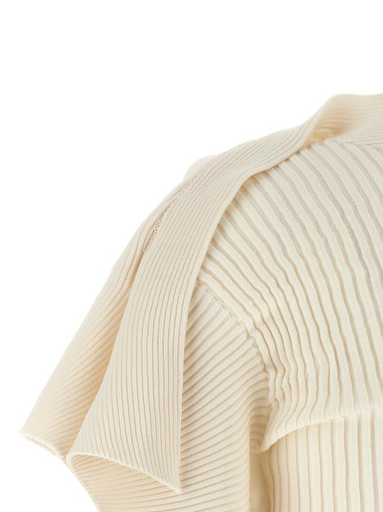 26FW 이세이 미야케 탑 IM68KN29403 White - ISSEY MIYAKE