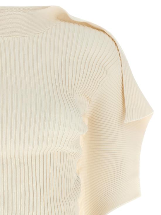 26FW 이세이 미야케 탑 IM68KN29403 White - ISSEY MIYAKE