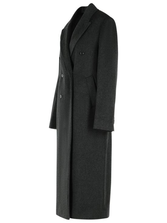26FW 루루 드 세종 코트 ROSCO LDS ANTHRACITE MELANGE Black - LOULOU DE SAISON
