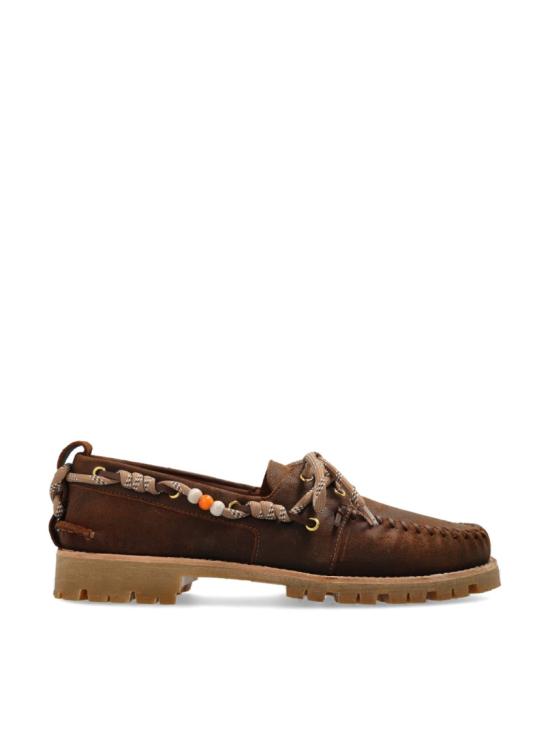 26FW 골든구스 왁스드 스웨이드 크루즈 로퍼 GMF01048F00819255372 Brown