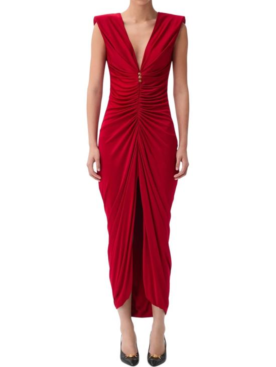 26FW 베르사체 원피스 10267051A124971RB30 Red - VERSACE