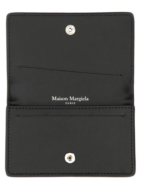 26FW 마르지엘라 레더 비즈니스 카드 홀더 SA3VX0005 P4745T8013 Black - MAISON MARGIELA