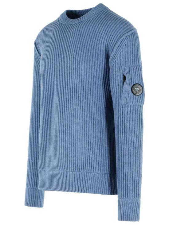  씨피 컴퍼니 니트웨어 21CMKN105A 110149A 871 Blue - C.P. COMPANY