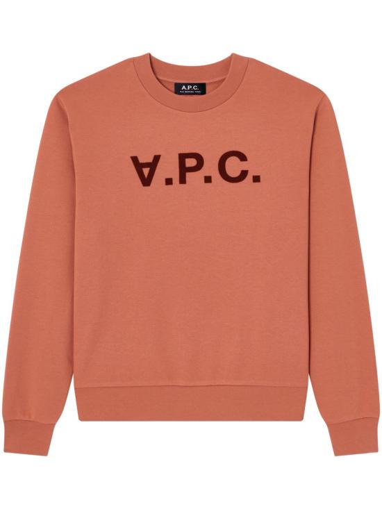 26FW 아페쎄 스탠다드 그랜드 VPC 스웨트 셔츠 COHBNM27907ECRU CHINE MARRON Brown