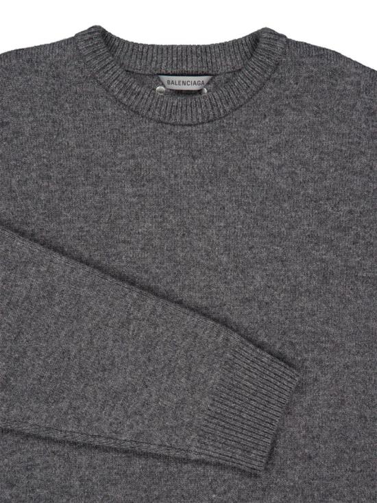 26FW 발렌시아가 니트웨어 A0093VT16751100 Grey - BALENCIAGA