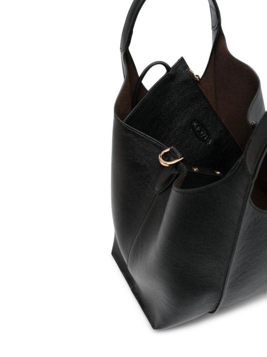 26FW 토즈 T 타임리스 미니 토트백 XBWTSBA9100Q8E B999 Black - TODS