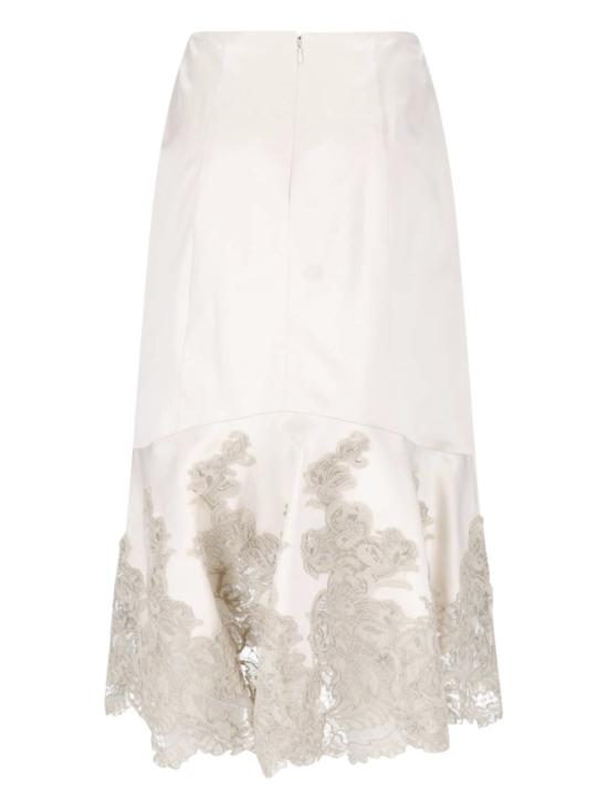 26FW 에르마노 설비노 스커트 D492O742APNXE30401 White - ERMANNO SCERVINO