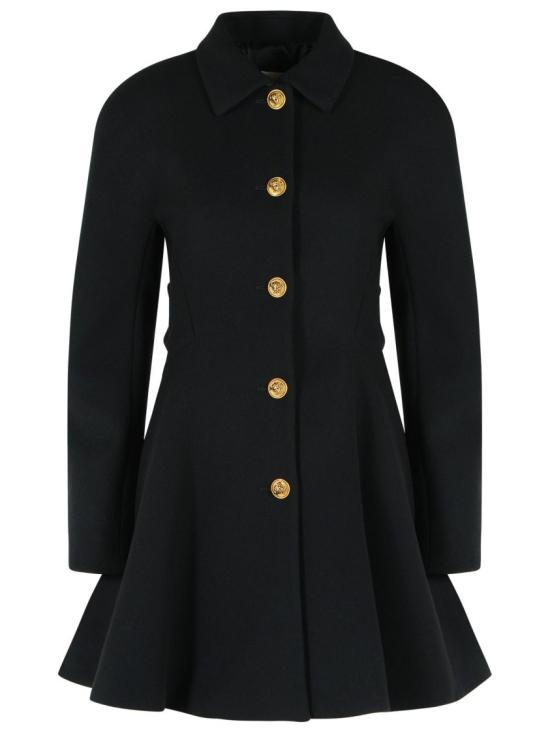 26FW 베르사체 코트 1026566 1A19092 1B000 Black