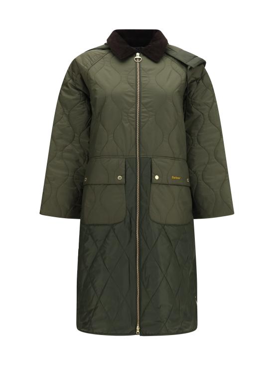 26FW 바버 자켓 LQU1923 OL71 GREEN