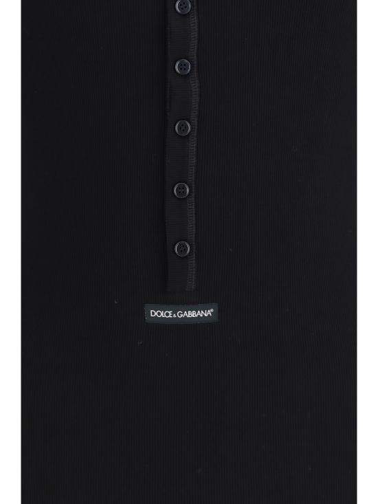 26FW 돌체앤가바나 긴팔 티셔츠 G8PG8TG7P3I N0000 BLACK - DOLCE & GABBANA
