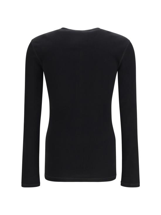 26FW 돌체앤가바나 긴팔 티셔츠 G8PG8TG7P3I N0000 BLACK - DOLCE & GABBANA