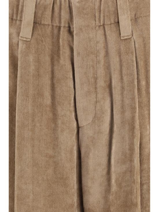 26FW 브루넬로 쿠치넬리 스트레이트 팬츠 MG547P9274 C3368 BROWN - BRUNELLO CUCINELLI