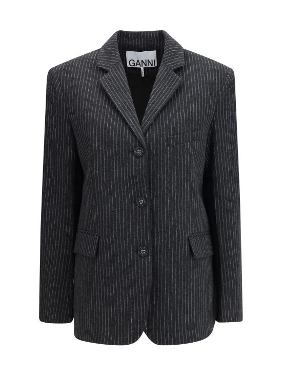 26FW 가니 수트 자켓 A1020116 252 GREY