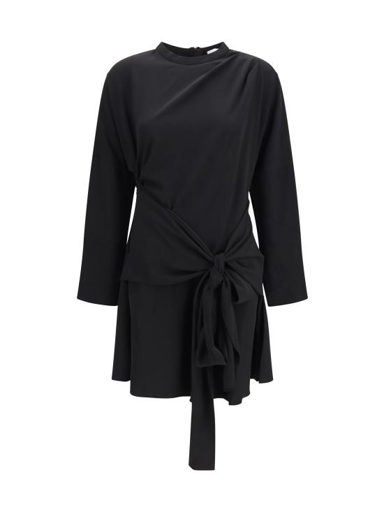 26FW 가니 원피스 A1030749 099 BLACK